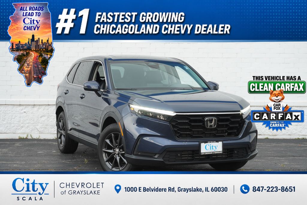 Blue 2026 Honda CR-V SUV / Crossover All-Wheel Drive Continuously Variable Transmission
