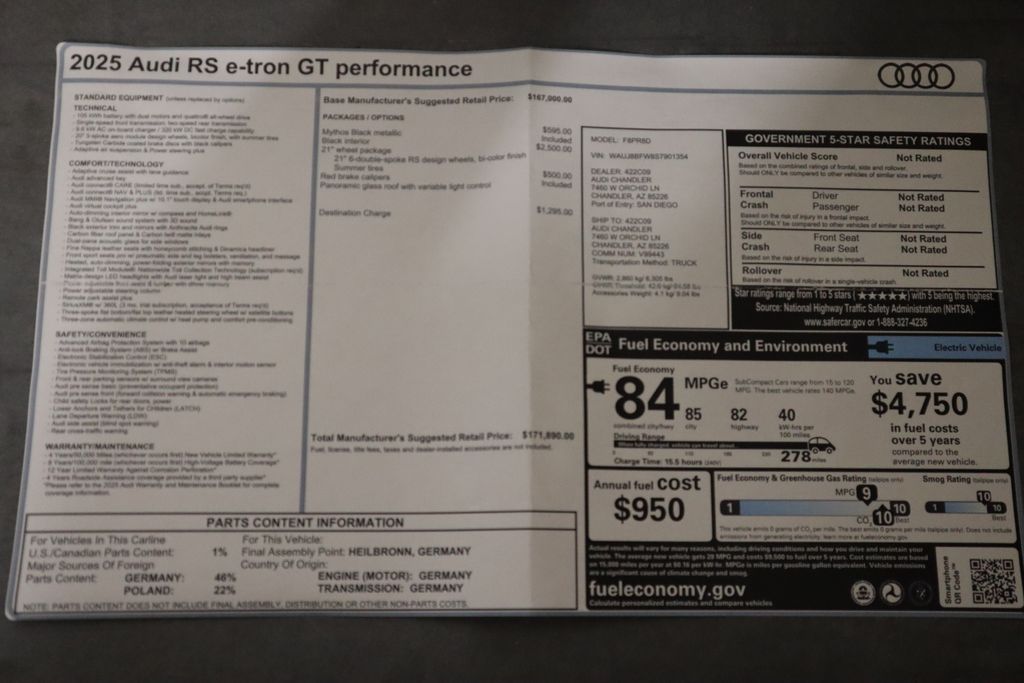 Thumbnail: 2025 Audi RS e-tron GT - 9