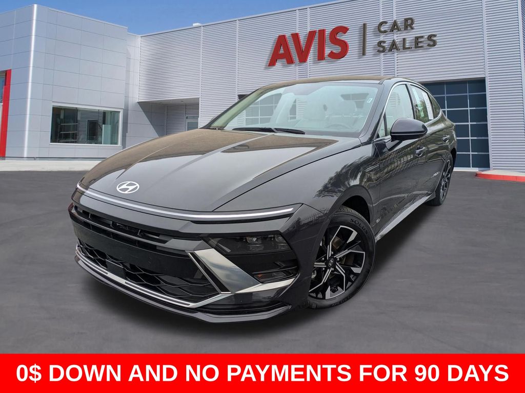 Carbon Blue 2025 Hyundai Sonata SEL FWD Sedan Front-Wheel Drive 8-Speed Automatic