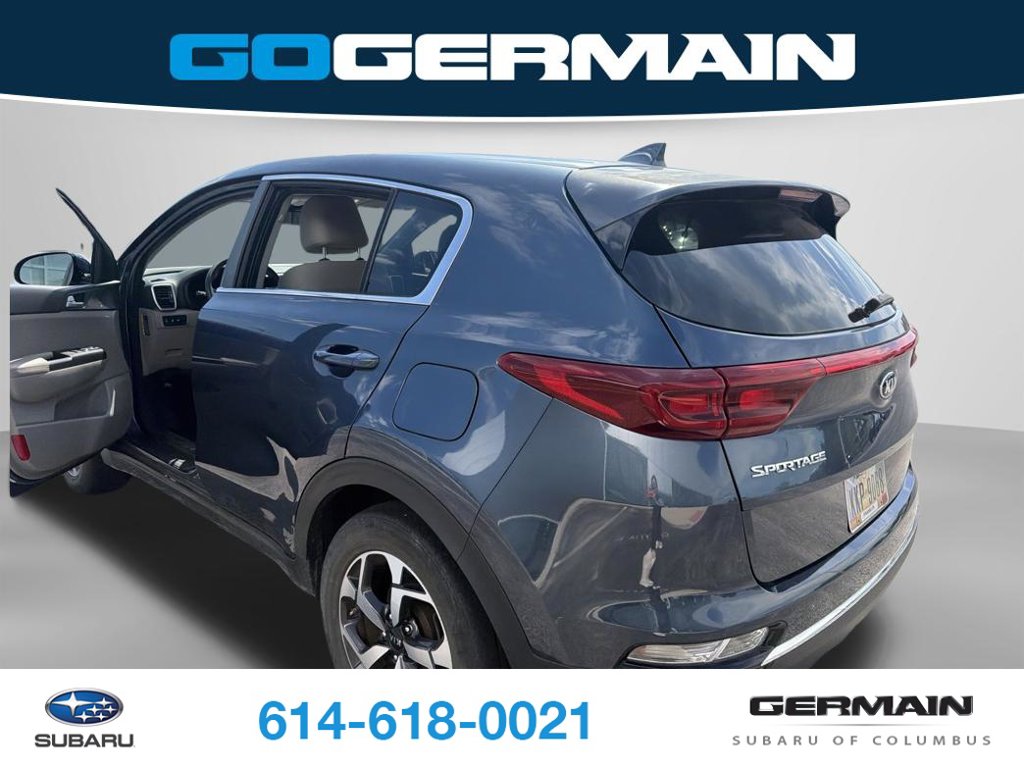Used 2021 Blue Kia LX image 6
