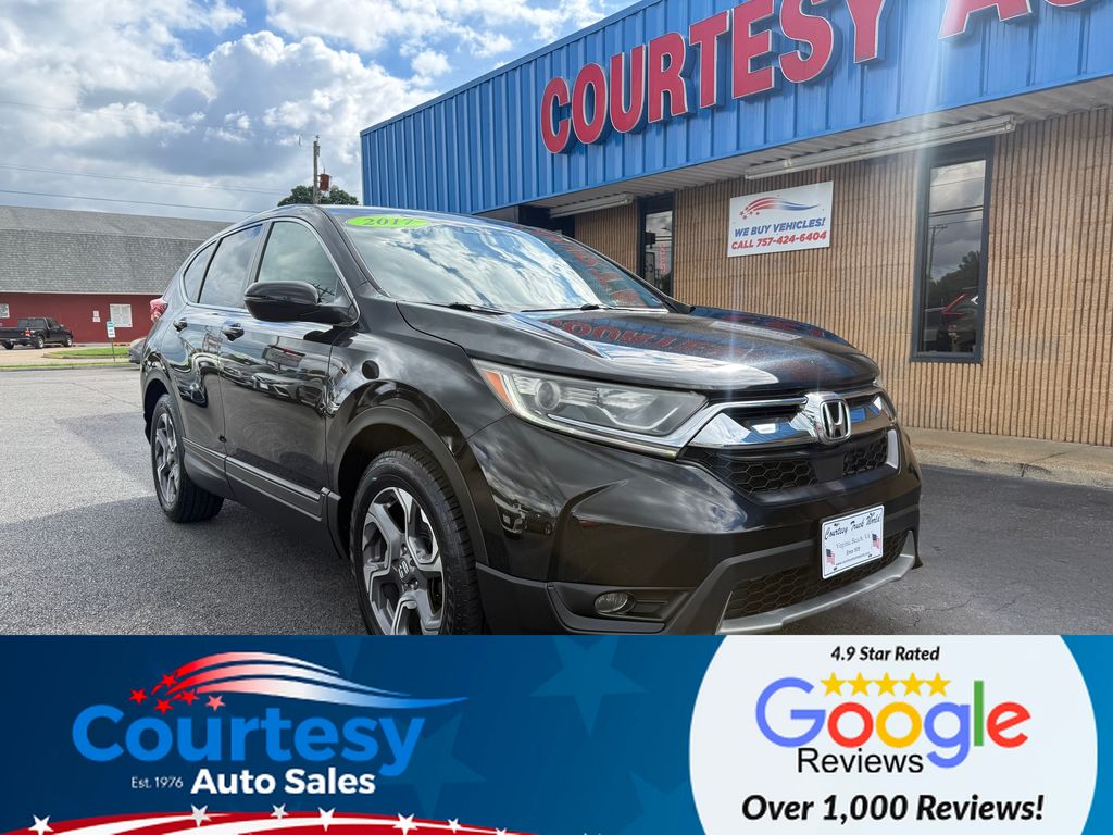 Crystal Black Pearl 2017 Honda CR-V SUV / Crossover Front-Wheel Drive Continuously Variable Transmission