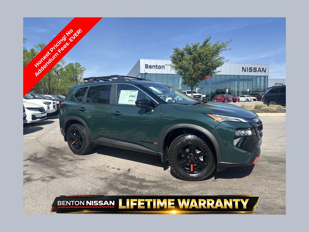Black (Obsidian Green) 2026 Nissan Rogue SUV / Crossover All-Wheel Drive Continuously Variable Transmission