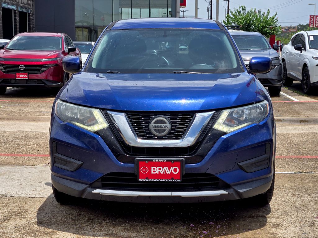 2018 Nissan Rogue S Blue at DeMontrond Automotive Group