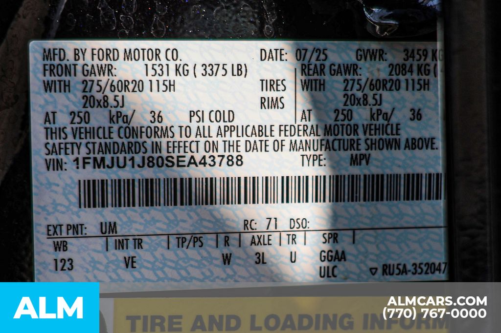 Used 2025 Black Ford Active / MT Certified image 67