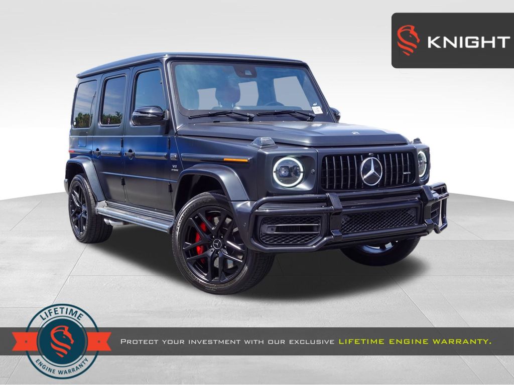 designo Night Black Magno 2020 Mercedes-Benz G-Class AMG G 63 4MATIC SUV / Crossover All-Wheel Drive 9-Speed Automatic
