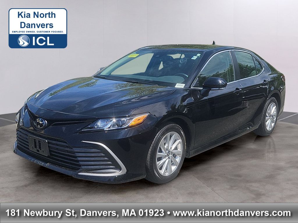 Midnight Black Metallic 2023 Toyota Camry Sedan All-Wheel Drive 8-Speed Automatic