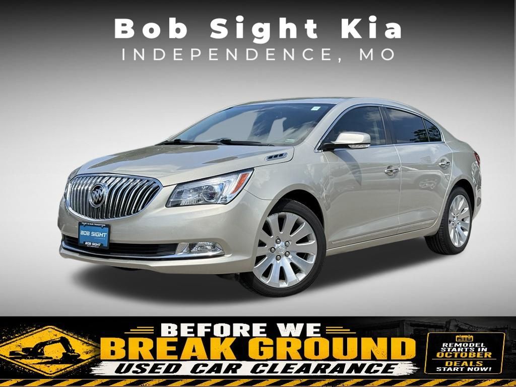 Champagne Silver Metallic 2015 Buick LaCrosse Sedan All-Wheel Drive 6-Speed Automatic Overdrive