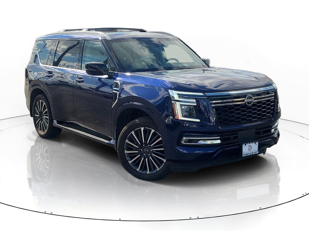 Deep Ocean Blue Pearl 2025 Nissan Armada SUV / Crossover Four-Wheel Drive 9-Speed Automatic
