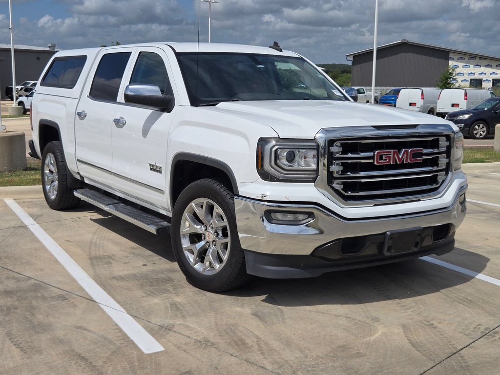 Summit White 2017 GMC Sierra 1500 Pickup Truck 4X2 6-Speed Automatic Overdrive
