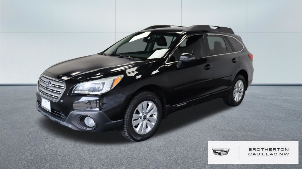 Crystal Black Silica 2017 Subaru Outback 2.5i Premium AWD Wagon All-Wheel Drive Continuously Variable Transmission