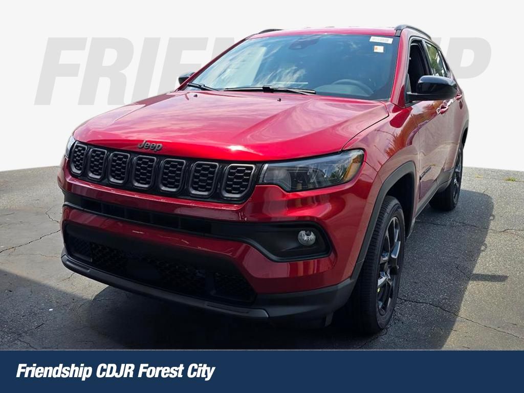Red Hot Pearlcoat 2026 Jeep Compass SUV / Crossover Four-Wheel Drive 8-Speed Automatic