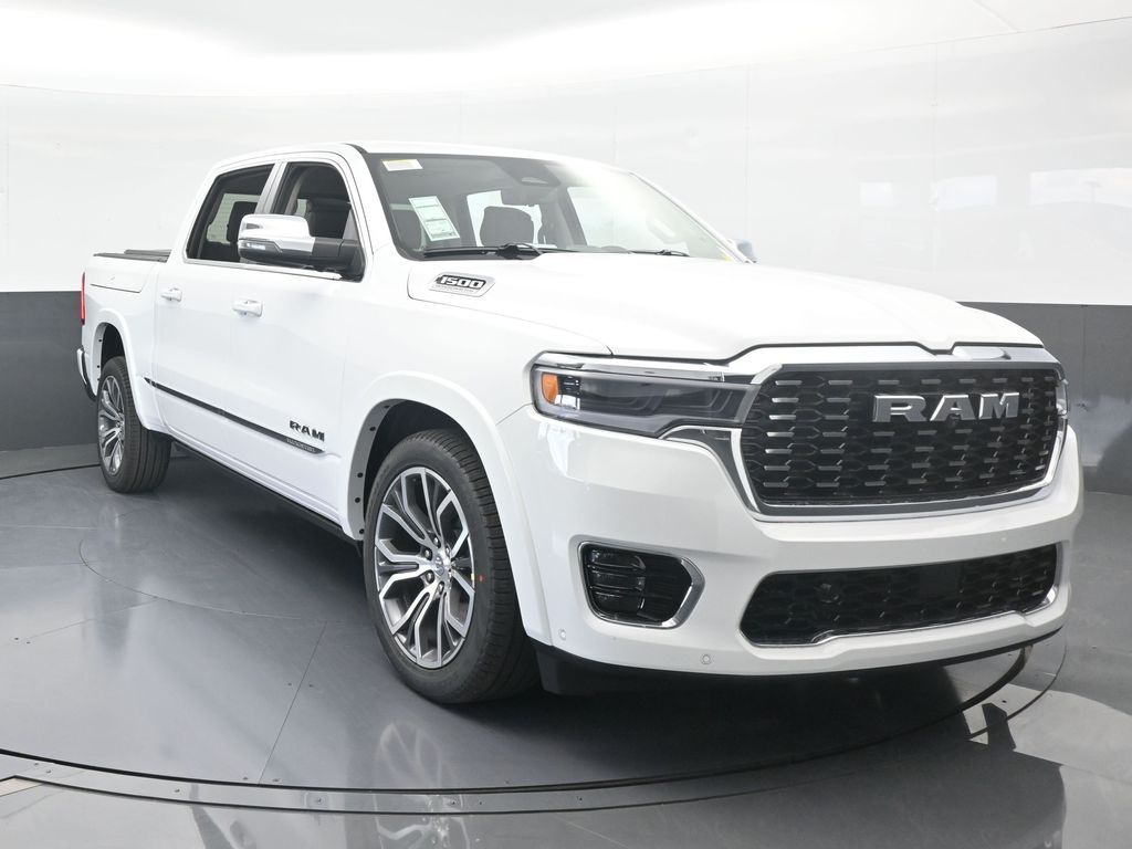 New 2026 Bright White Clearcoat Ram Tungsten image 9