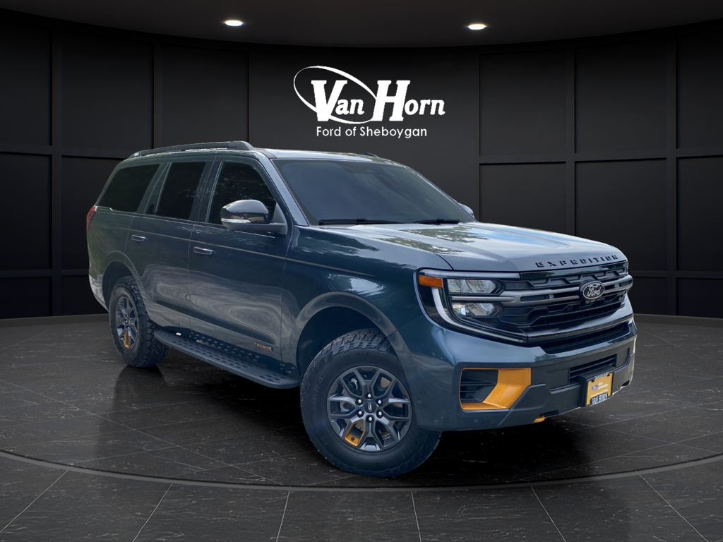 Stone Blue Metallic 2025 Ford Expedition SUV / Crossover Four-Wheel Drive Automatic