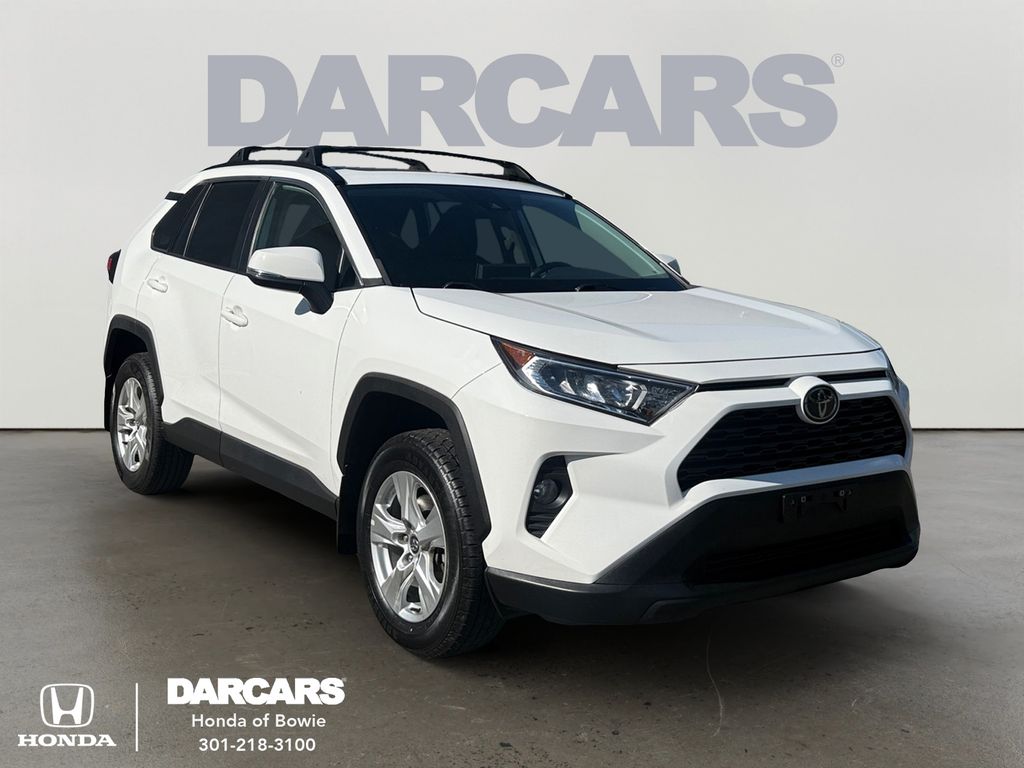 Super White 2021 Toyota RAV4 SUV / Crossover All-Wheel Drive 8-Speed Automatic