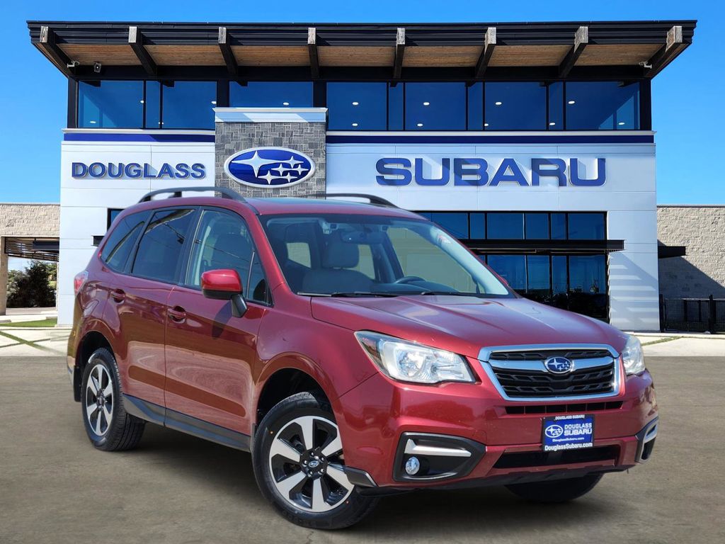Venetian Red Pearl 2018 Subaru Forester SUV / Crossover All-Wheel Drive Continuously Variable Transmission