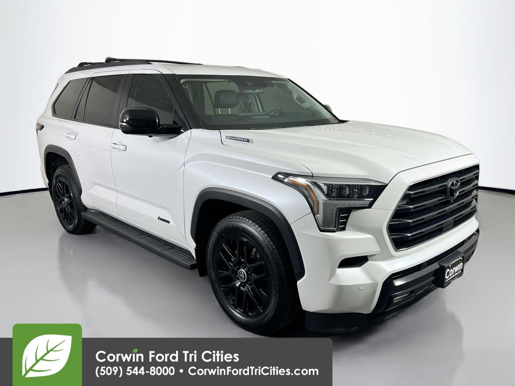 White (Wind Chill Pearl) 2024 Toyota Sequoia SUV / Crossover Four-Wheel Drive Automatic