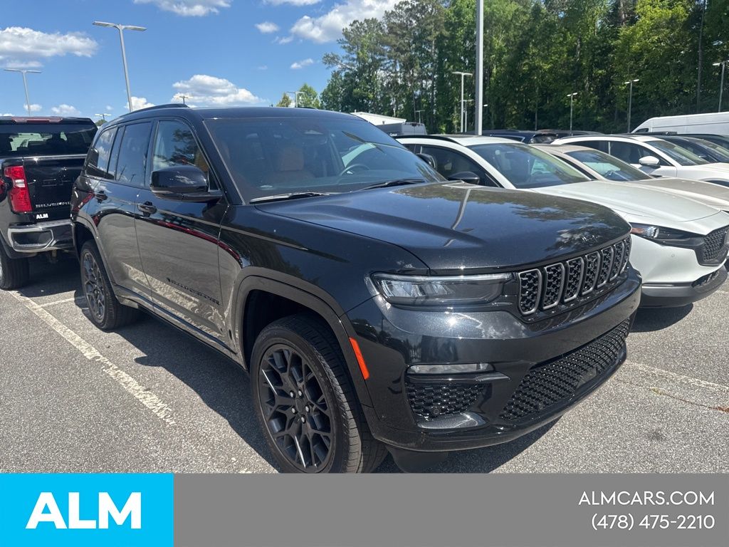 Used 2025 Black Jeep Summit Reserve image 4