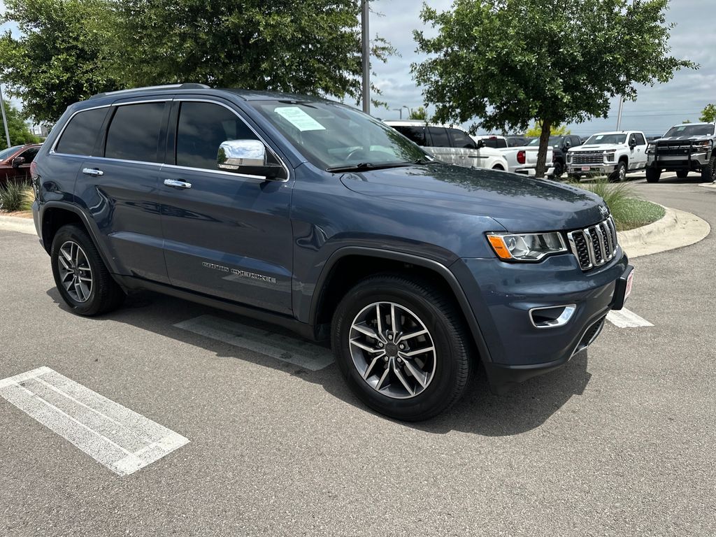 Slate Blue 2020 Jeep Grand Cherokee Limited RWD SUV / Crossover 4X2 8-Speed Automatic