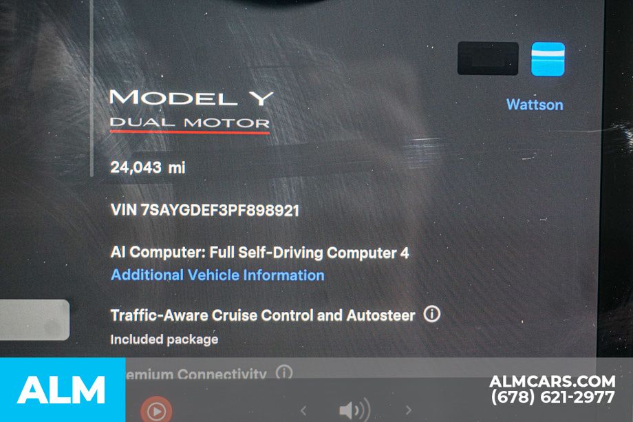 Used 2023 Blue Tesla Performance image 60