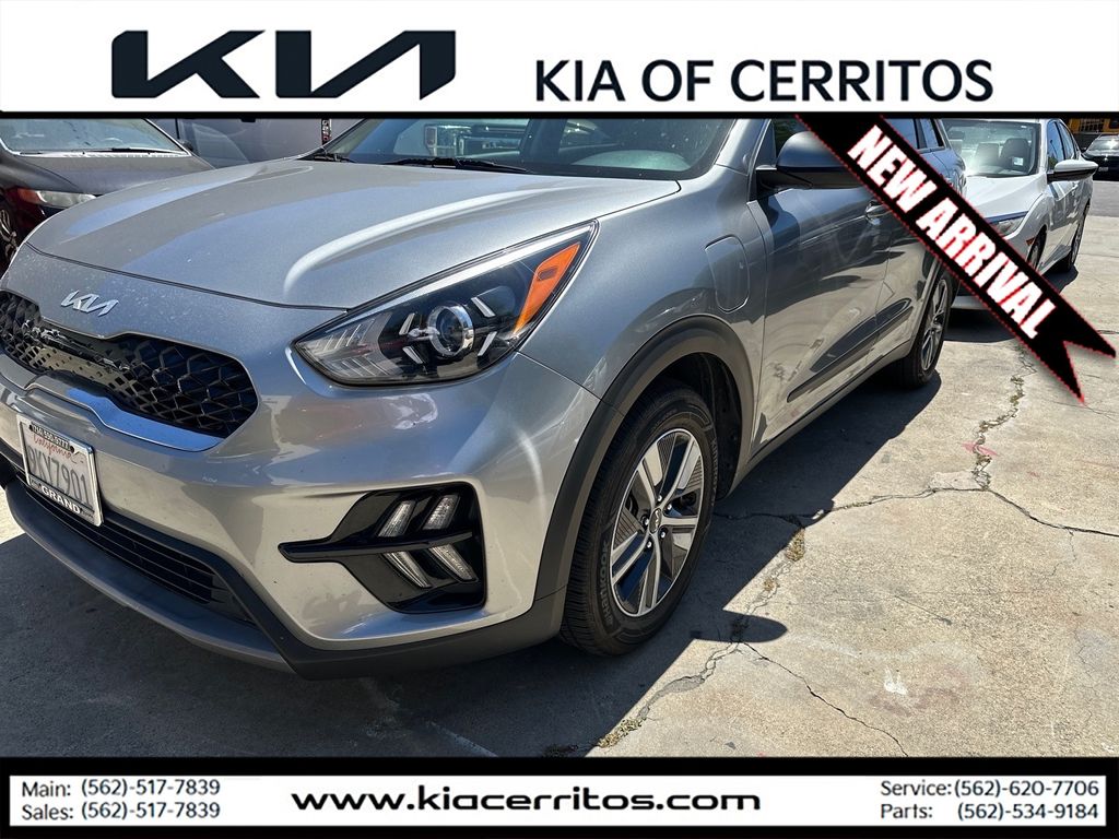 Steel Gray 2022 Kia Niro Hybrid Plug-In LXS FWD SUV / Crossover Front-Wheel Drive 6-Speed Dual Clutch