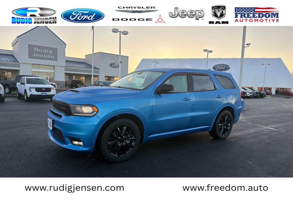 Surf Blue Pearlcoat 2018 Dodge Durango R/T AWD SUV / Crossover All-Wheel Drive 8-Speed Automatic