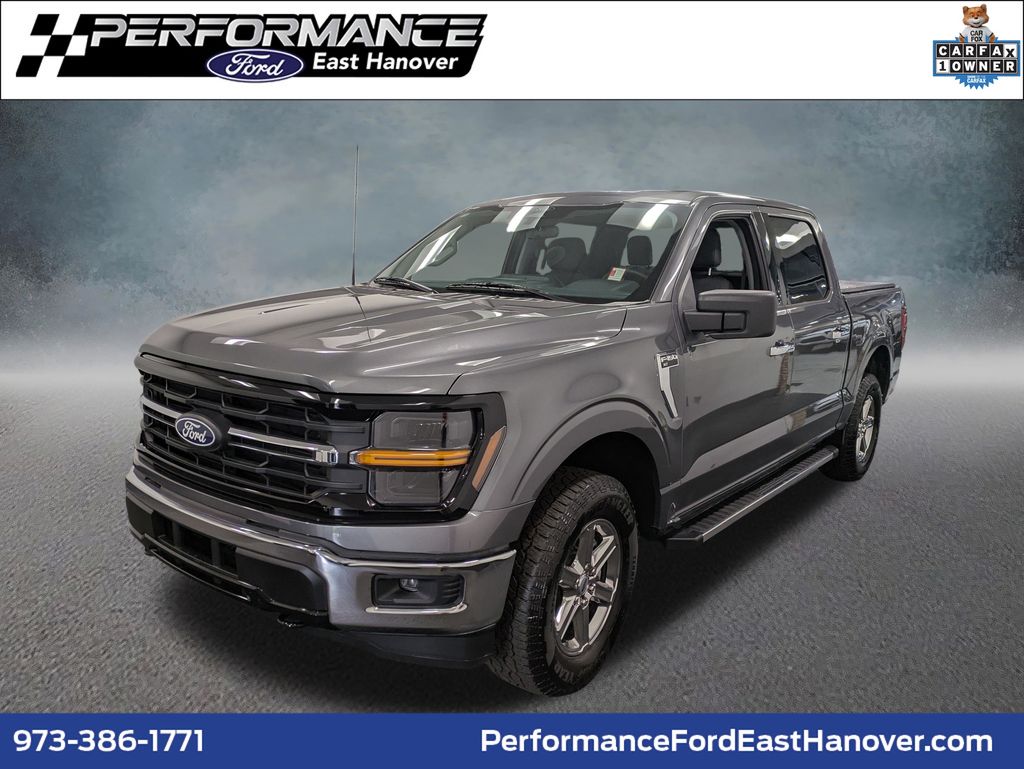 Carbonized Gray Metallic 2025 Ford F-150 Pickup Truck Four-Wheel Drive Automatic