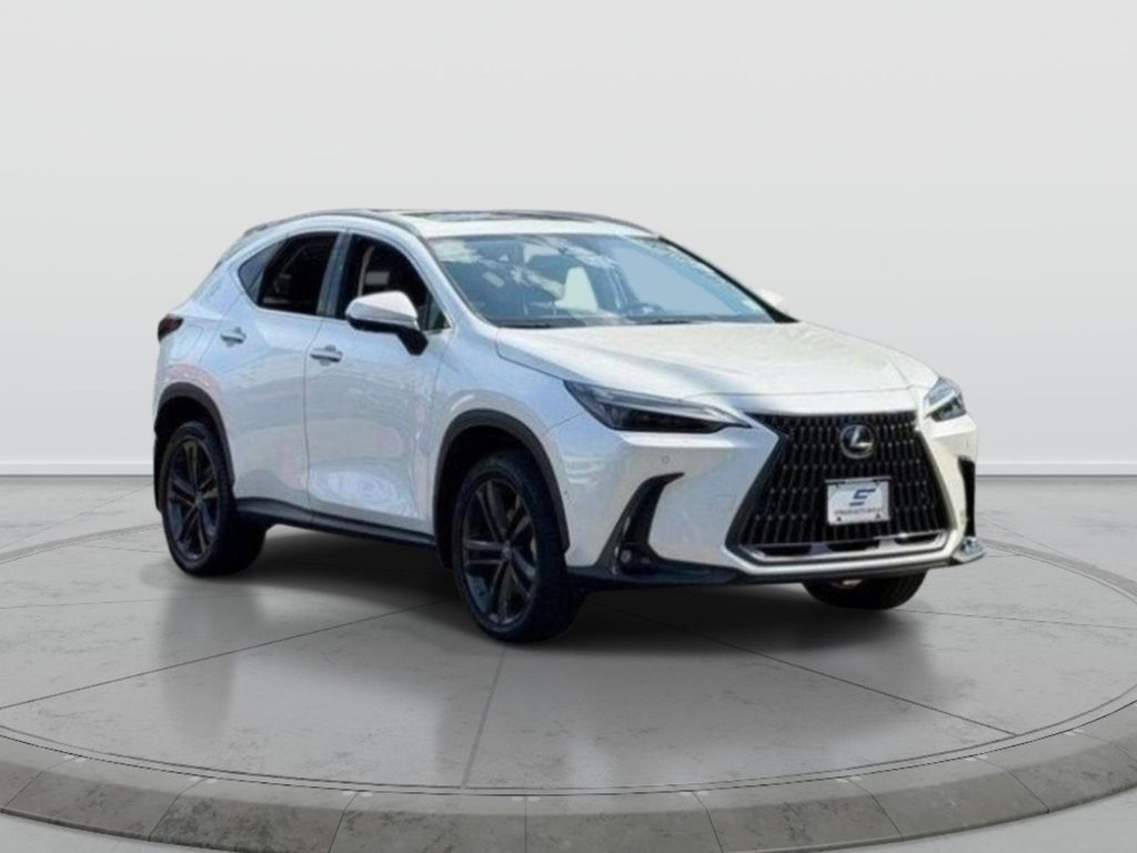 Eminent White Pearl 2022 Lexus NX Hybrid NX 450h+ AWD SUV / Crossover All-Wheel Drive Continuously Variable Transmission