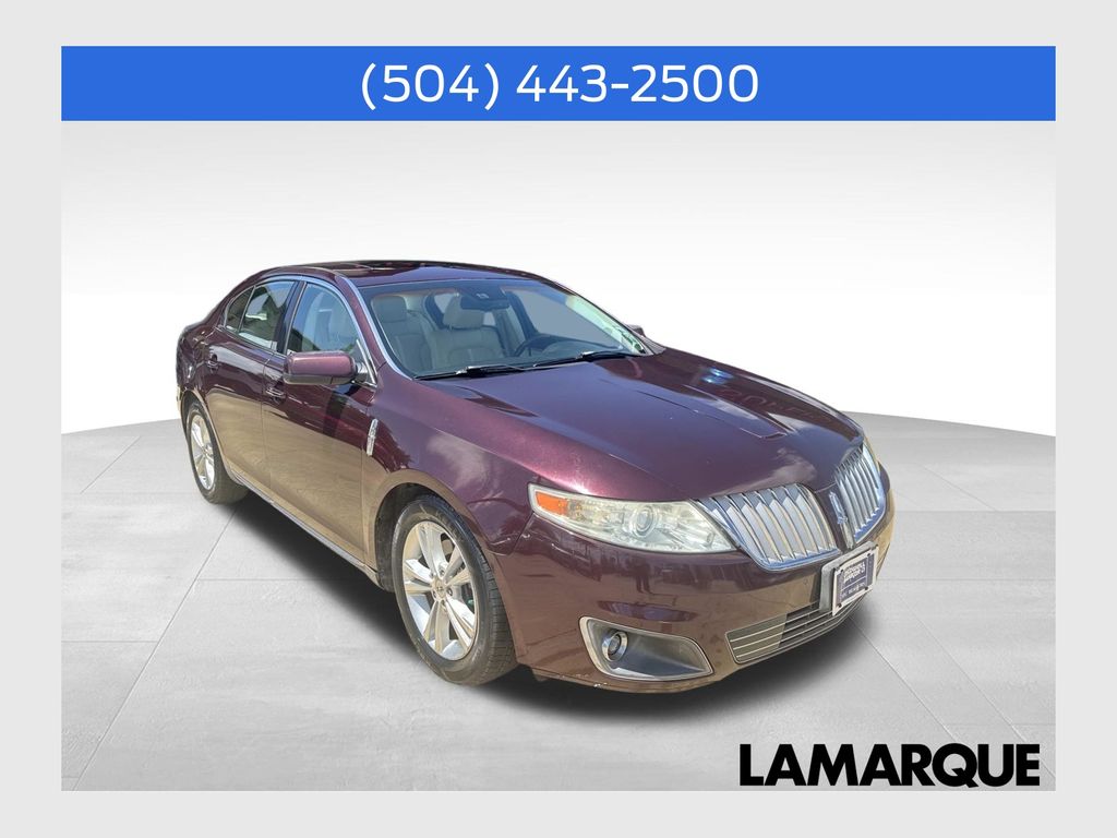 Bordeaux Reserve Red Metallic 2011 Lincoln MKS Sedan Front-Wheel Drive 6-Speed Automatic