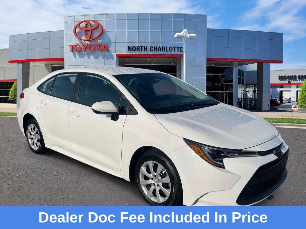 Ice Cap 2024 Toyota Corolla Sedan Front-Wheel Drive Continuously Variable Transmission