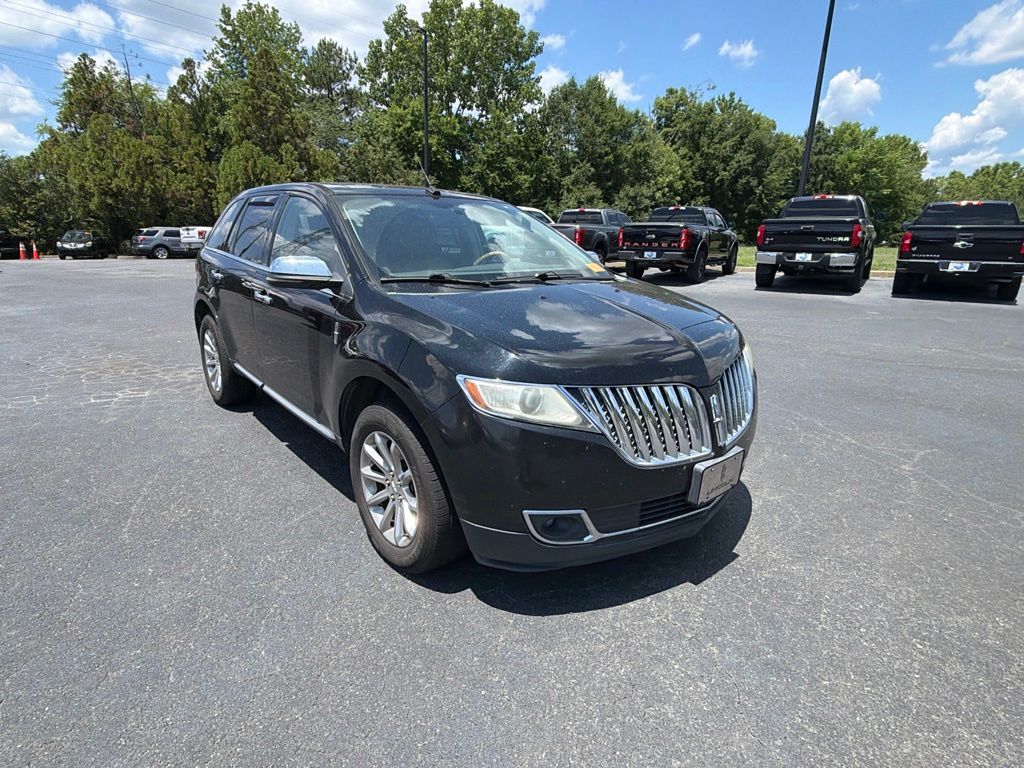 Black 2012 Lincoln MKX AWD SUV / Crossover All-Wheel Drive 6-Speed Automatic