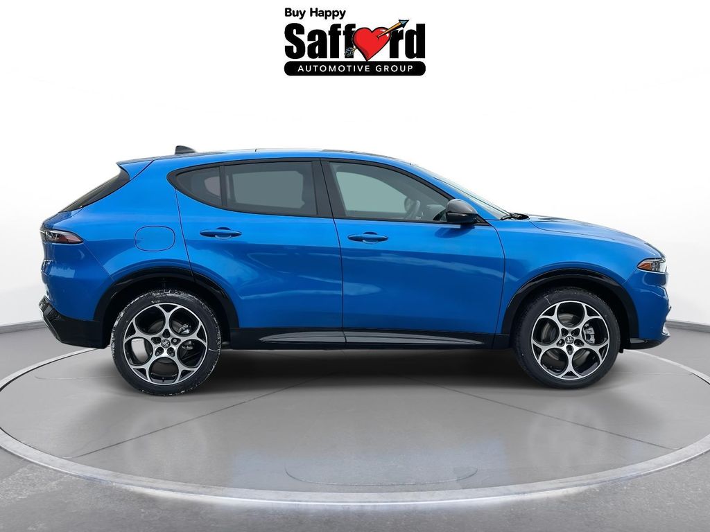 Blue 2025 Alfa Romeo Tonale 9-Speed Automatic