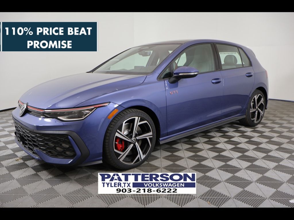 Slate Blue Metallic 2026 Volkswagen Golf GTI Hatchback Front-Wheel Drive 7-Speed Dual Clutch