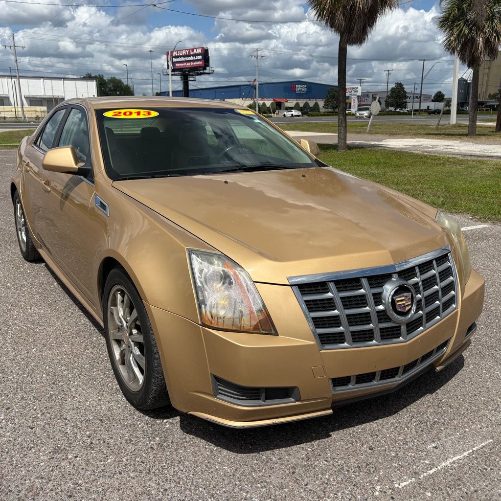 Summer Gold Metallic 2013 Cadillac CTS 3.0L Luxury RWD Sedan Rear-Wheel Drive 6-Speed Automatic