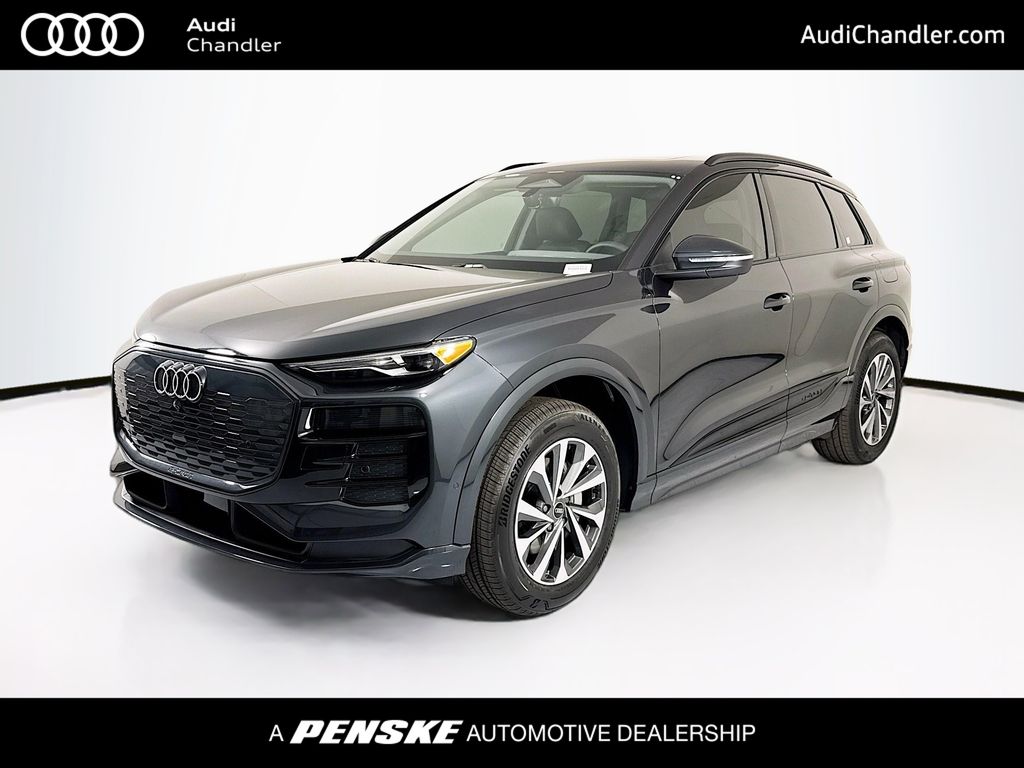 Gray Metallic 2025 Audi Q6 e-tron SUV / Crossover All-Wheel Drive Automatic