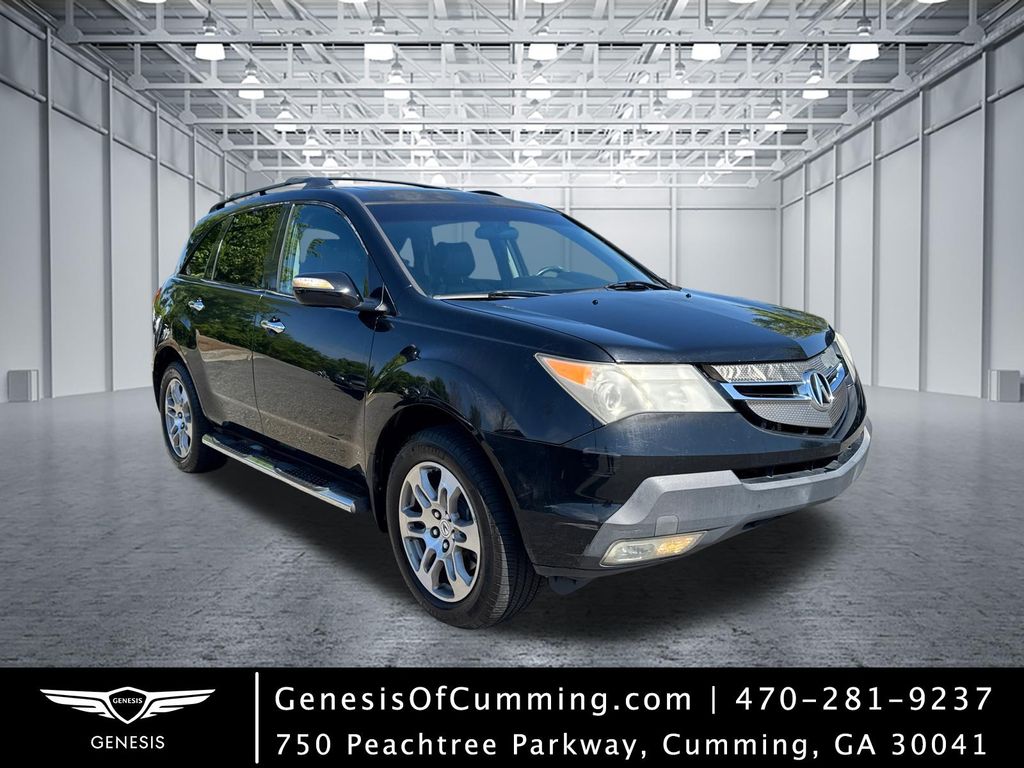 2007 Acura MDX SH-AWD Technology Package SUV / Crossover All-Wheel Drive 5-Speed Automatic