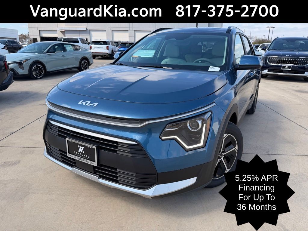 Mineral Blue 2026 Kia Niro EX FWD SUV / Crossover Front-Wheel Drive 6-Speed Dual Clutch