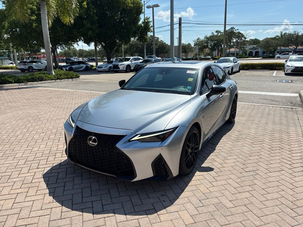 Used 2024 Silver Lexus 350 F SPORT image 2