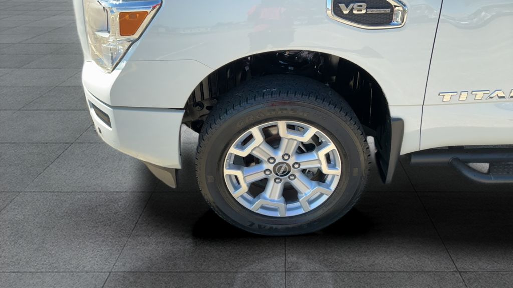 2024 Nissan Titan XD SV White at Browns Ford of Johnstown