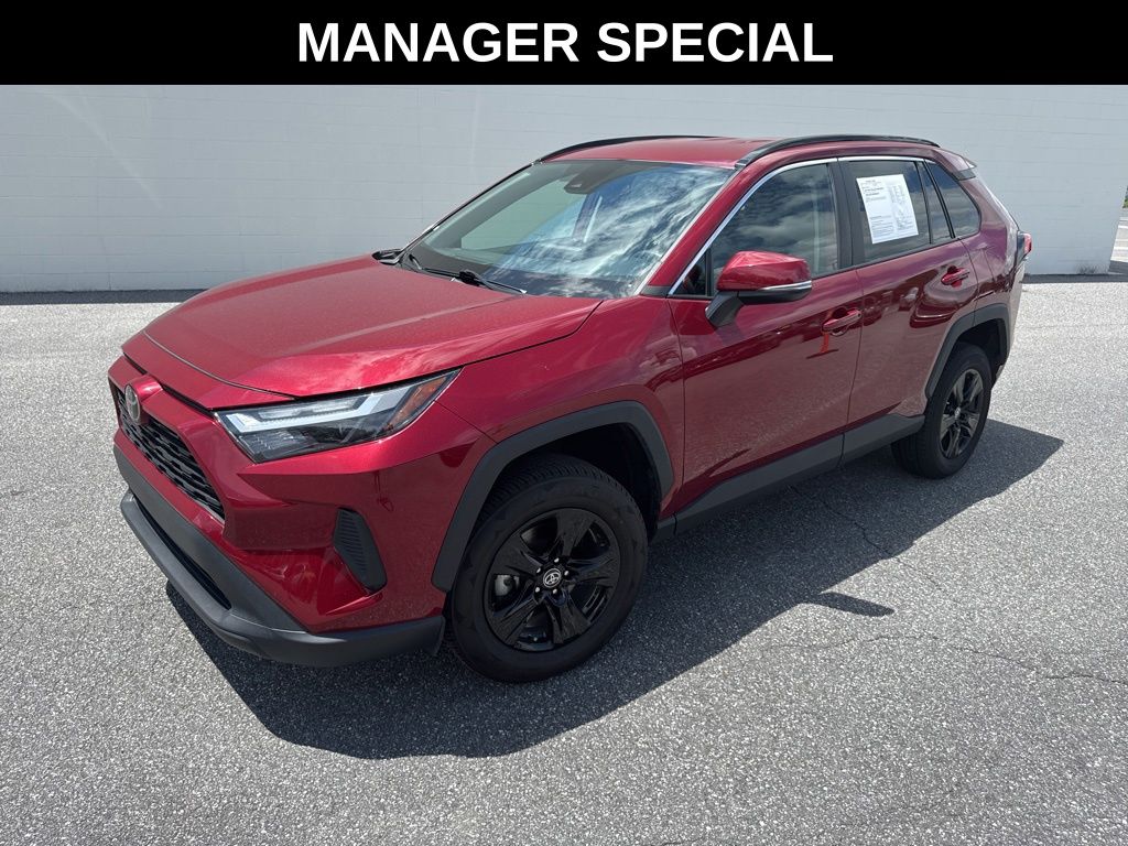 Red (Ruby Flare Pearl) 2023 Toyota RAV4 XLE FWD SUV / Crossover Front-Wheel Drive 8-Speed Automatic