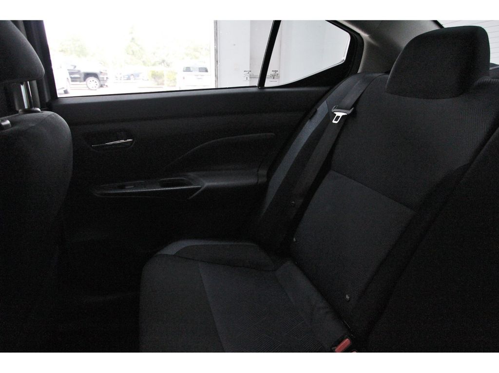 2025 Nissan Versa 1.6 SV White at Baytown Hyundai