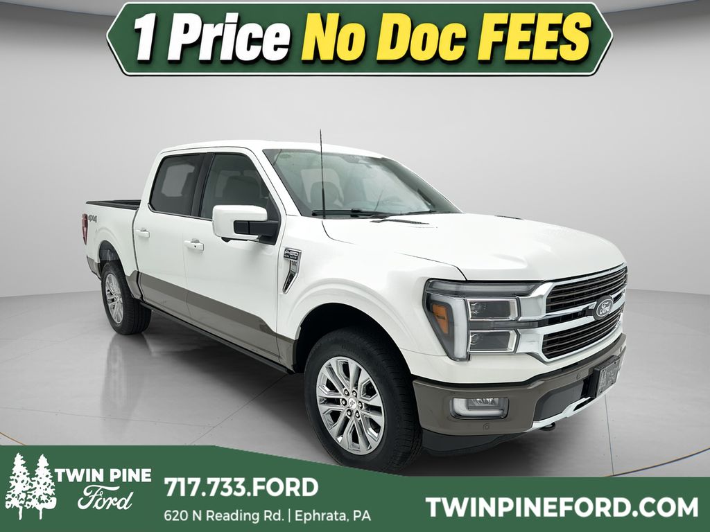 Star White Metallic Tri-Coat 2026 Ford F-150 Pickup Truck Four-Wheel Drive Automatic