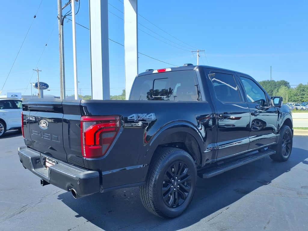 Used 2024 Black Metallic Ford Lariat image 2