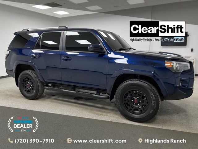 Nautical Blue Metallic 2024 Toyota 4Runner SR5 4WD SUV / Crossover Four-Wheel Drive 5-Speed Automatic