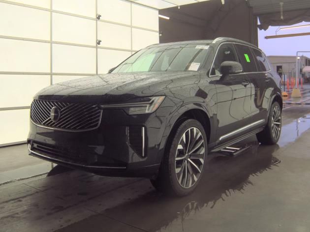 Onyx Black Metallic 2025 Volvo XC90 B6 Plus Bright Theme 7-Passenger AWD SUV / Crossover All-Wheel Drive Automatic