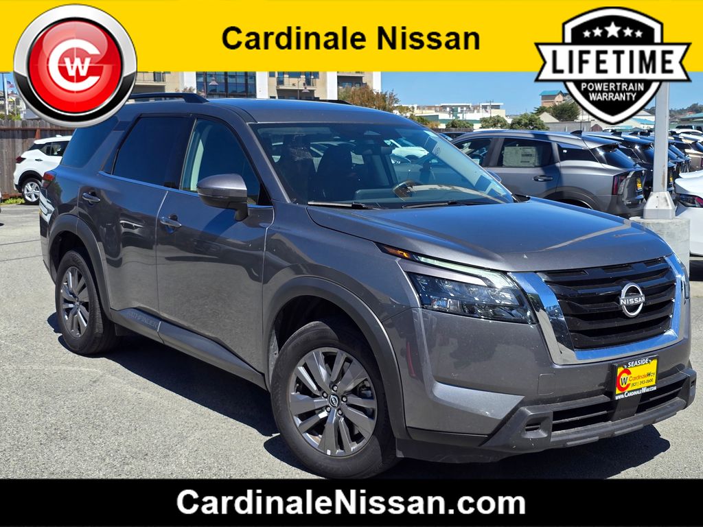 Gray (Gun Metallic) 2025 Nissan Pathfinder SV 4WD SUV / Crossover All-Wheel Drive 9-Speed Automatic