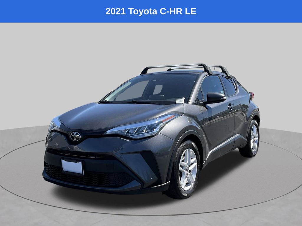 Magnetic Gray Metallic 2021 Toyota C-HR SUV / Crossover Front-Wheel Drive Continuously Variable Transmission