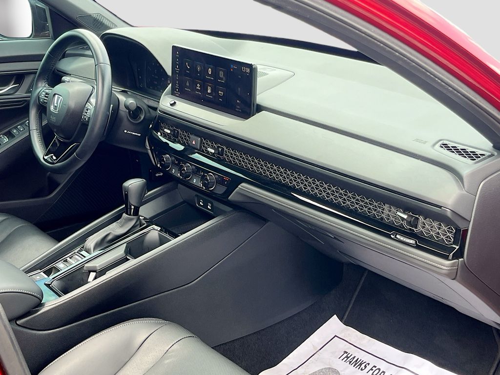 2025 Honda Accord Hybrid Sport-L Red at Classic Chevrolet Galveston