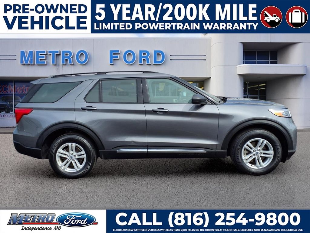 Certified 2023 Ford Explorer XLT with VIN 1FMSK8DH9PGB96552 for sale in Kansas City