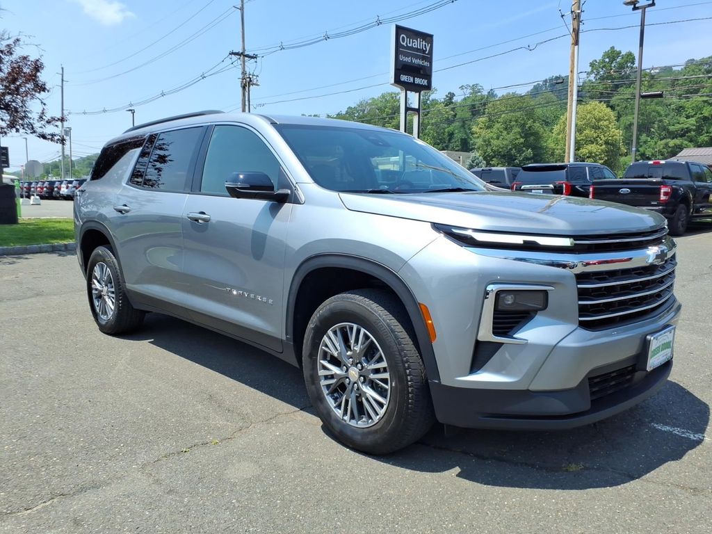 Sterling Gray Metallic 2024 Chevrolet Traverse SUV / Crossover Four-Wheel Drive 8-Speed Automatic