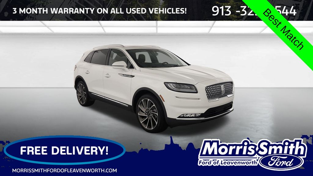 Pristine White Metallic Tri-Coat 2023 Lincoln Nautilus Reserve AWD SUV / Crossover All-Wheel Drive 8-Speed Automatic
